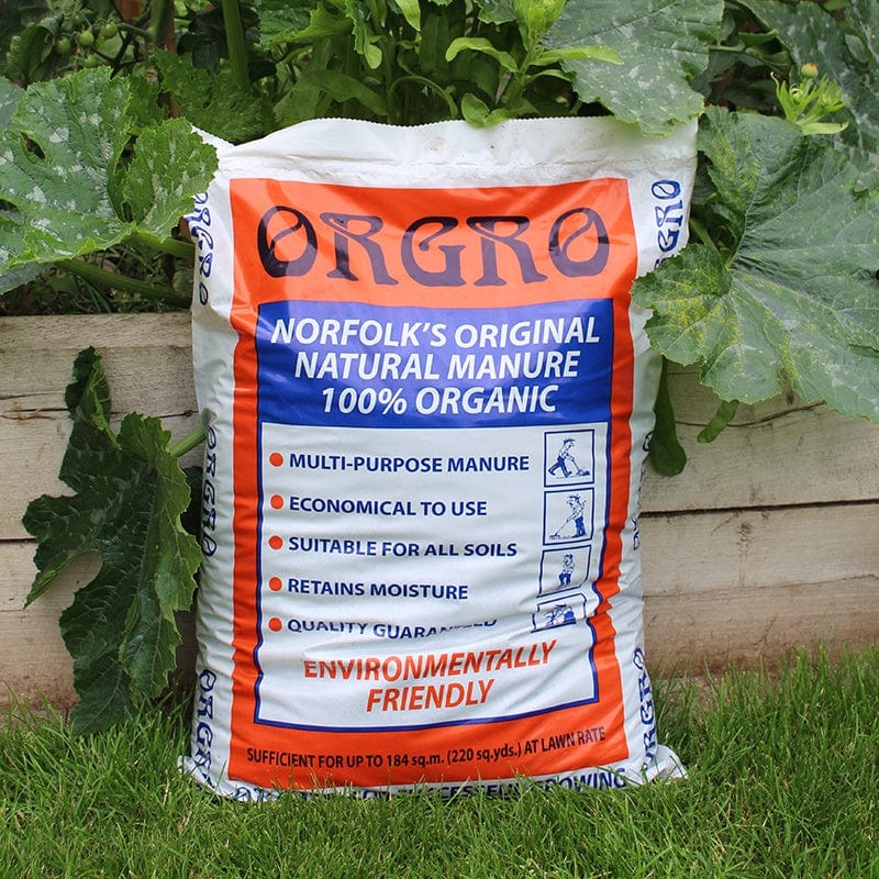 15ltr bag Orgro Concentrated Manure Fertiliser
