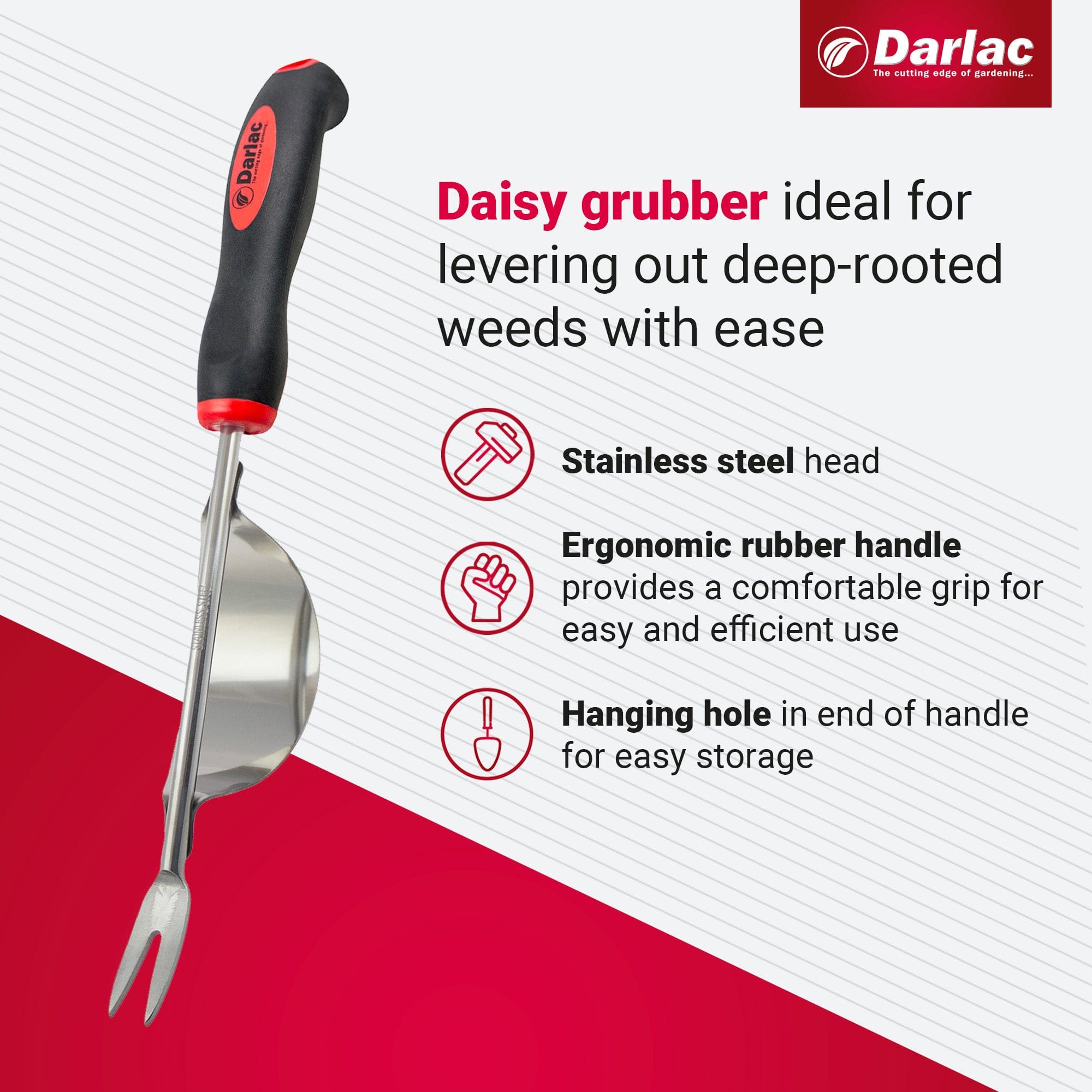 Darlac Stainless Steel Daisy Grubber