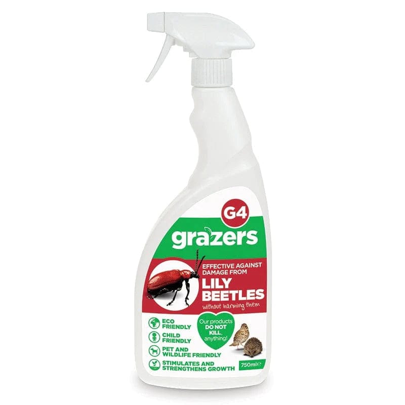 Grazers Red Lily Beetle Spray 750ml and Concentrate 360ml x2