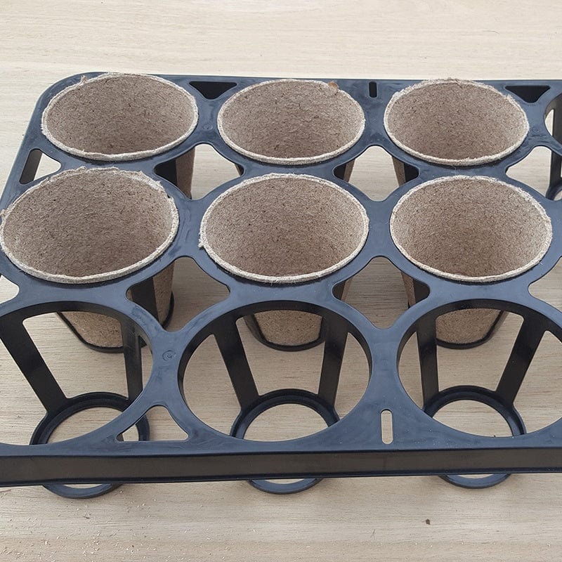 Skelly Trays with Jiffy Pots and Replacement Jiffy Pots